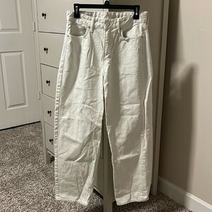 Loose H&M Jeans | White | 29x32